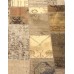 Beige Handmade Patchwork Carpet